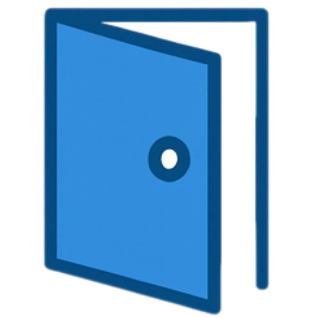 Illustration ouverture de porte claquée ou verrouillée – dépannage serrurier à Colmar